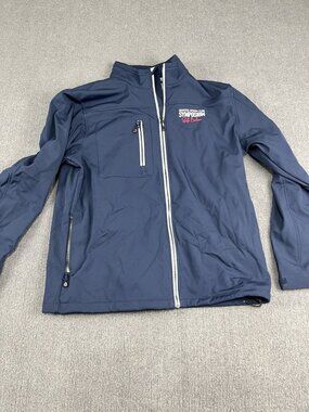 Seattle Study Club Symposium Navy Full-Zip Fleece Jacket By Clique L